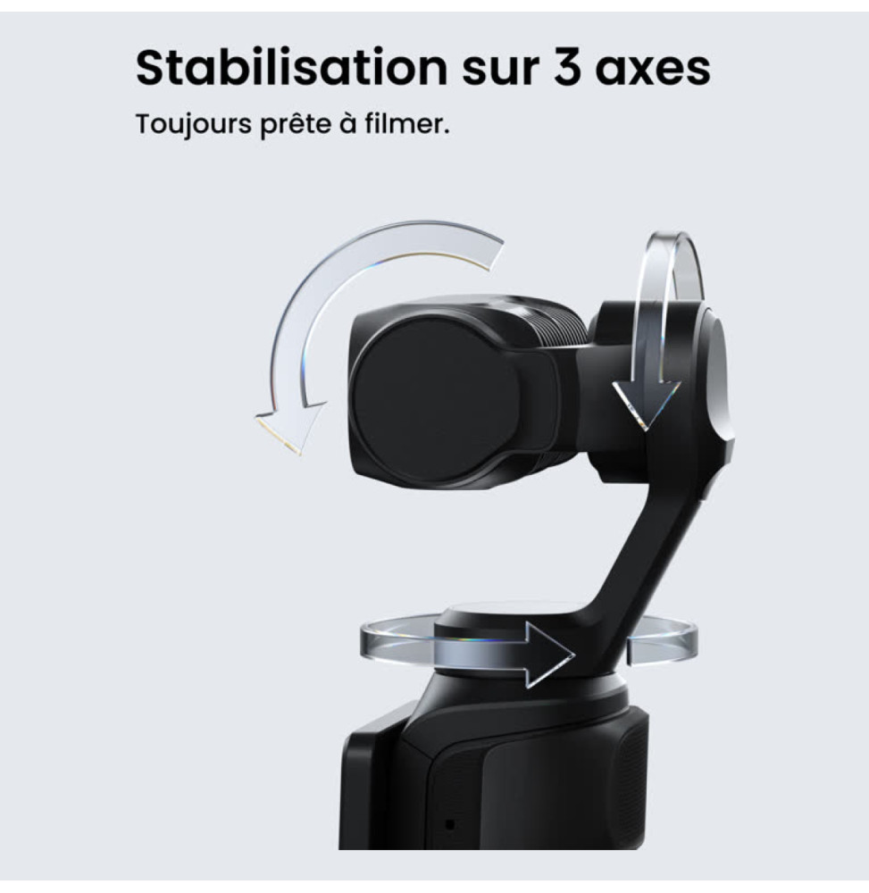 Caméra à stabilisateur Insta360 Luna Ultra Creator Bundle Noir Cosmique