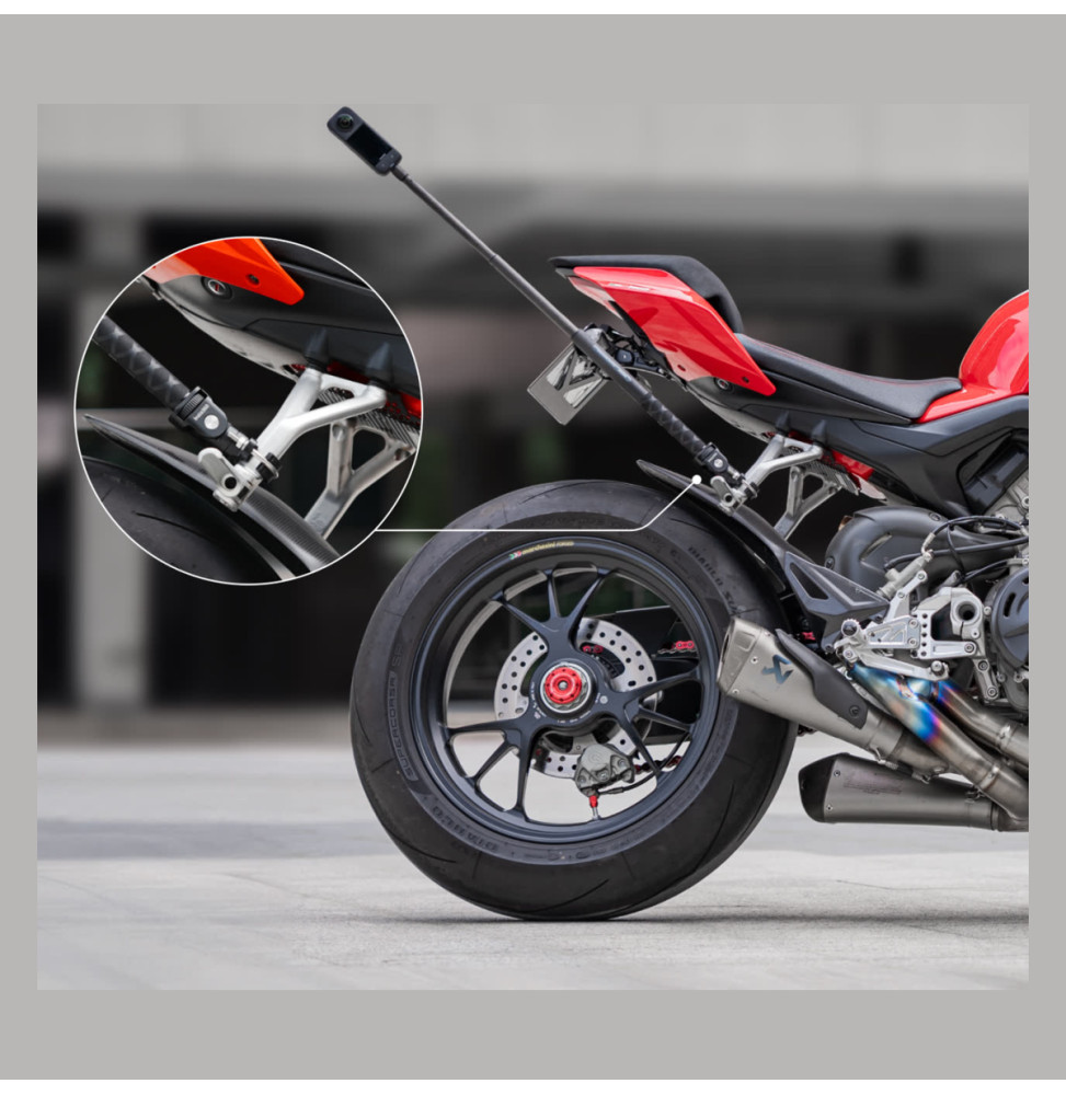 Support moto Insta360 Motorcycle U-Bolt