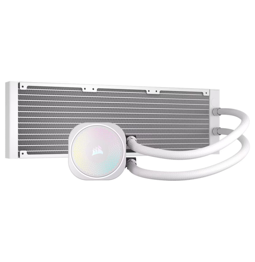 مبرد سائل للمعالج Corsair NAUTILUS 360 RS ARGB أبيض (CW-9060095-WW) — صورة 3