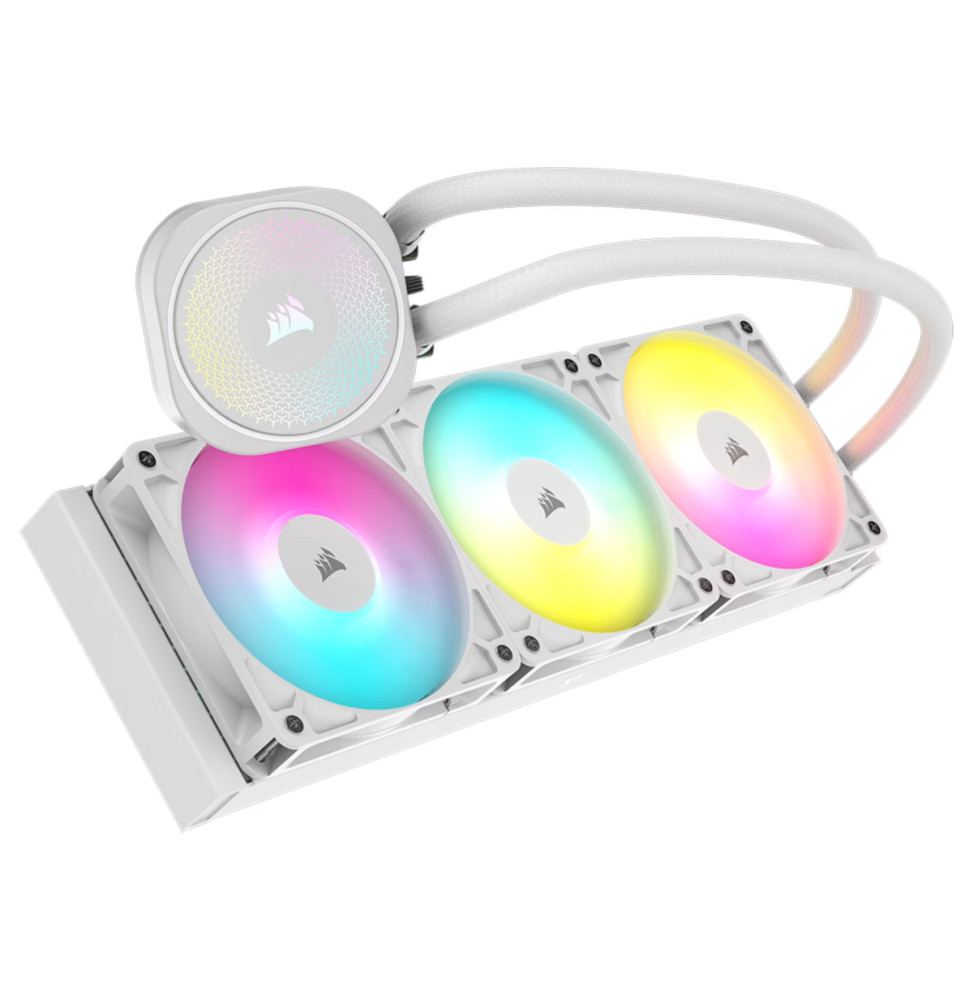 مبرد سائل للمعالج Corsair NAUTILUS 360 RS ARGB أبيض (CW-9060095-WW) — صورة 4
