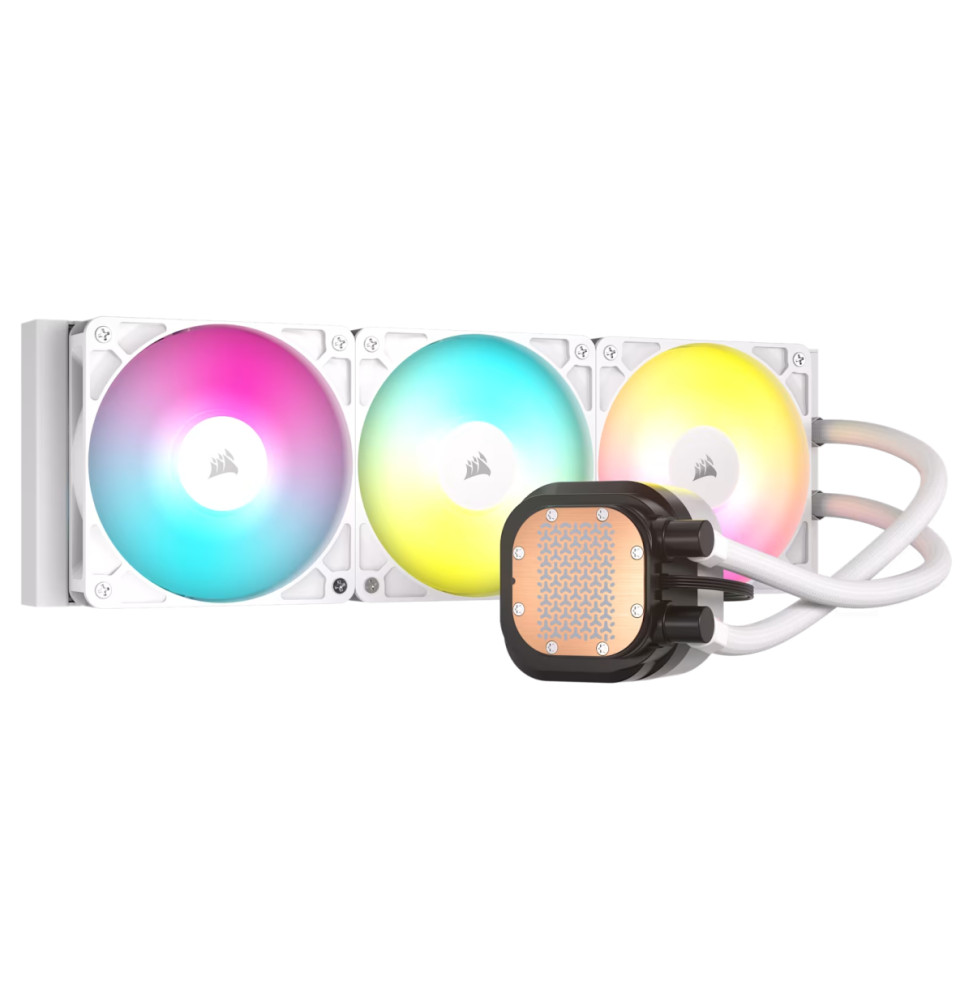 مبرد سائل للمعالج Corsair NAUTILUS 360 RS ARGB أبيض (CW-9060095-WW) — صورة 5
