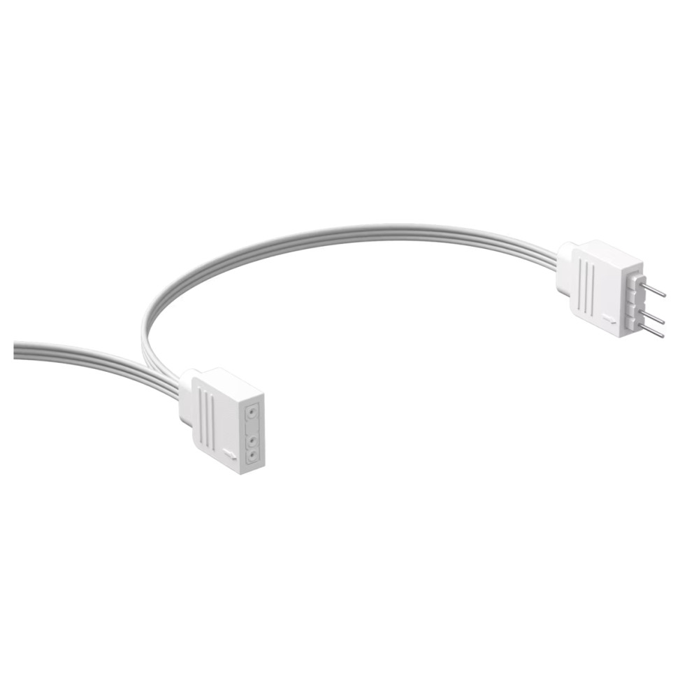 Kit de deux ventilateurs de boîtier Corsair RS140 ARGB 140 mm PWM Blanc (CO-9050187-WW)