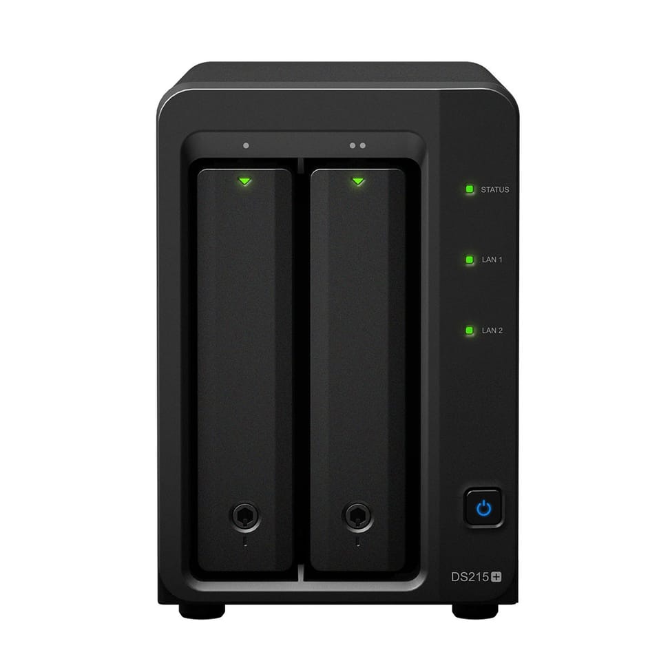 Serveur NAS compact à 2 baies Synology DiskStation DS216PLAY (Transcodage vidéo Ultra HD 4K)