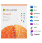 Microsoft 365 Personnel Français — abonnement 1 an, 1 personne (EP2-32437)