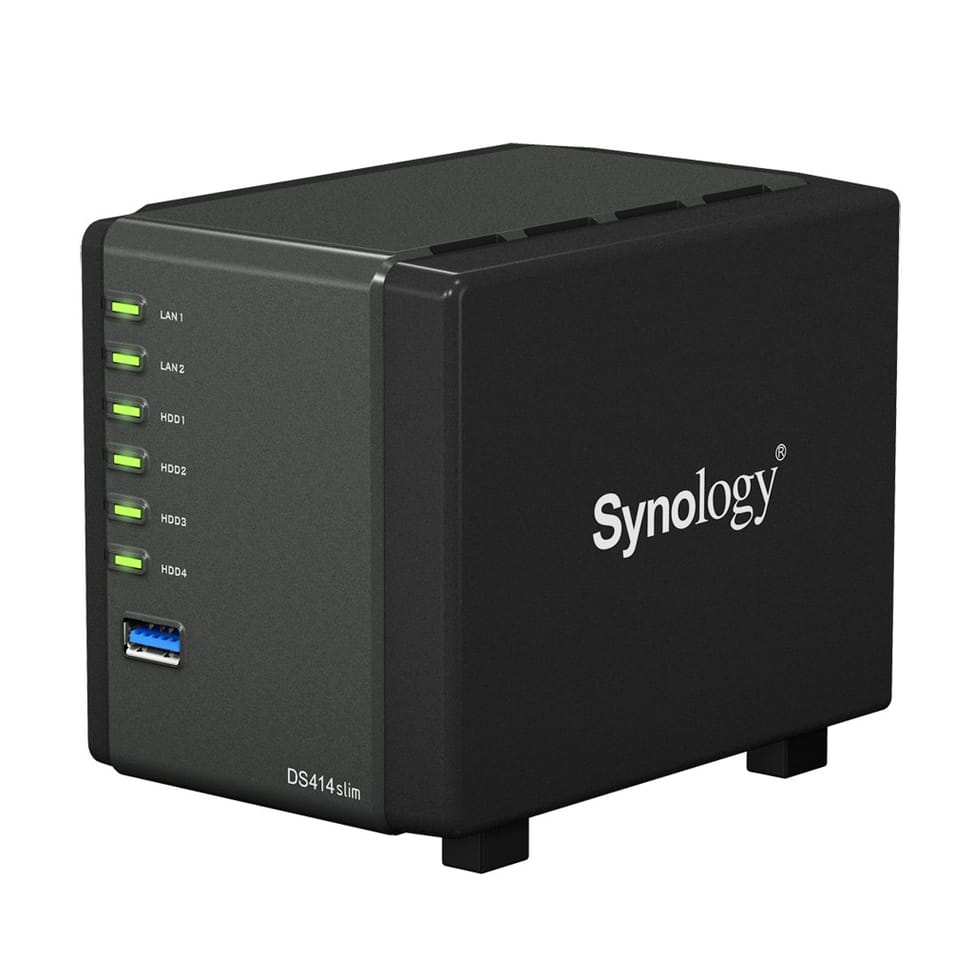 Serveur NAS à 2 baies Synology DiskStation DS215+ à hautes performances