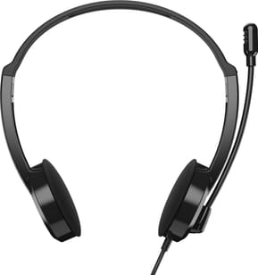 Casque stéréo filaire Rapoo H101 avec micro - Jack 3,5 mm, noir — image 2