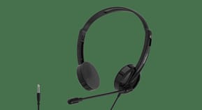 Casque stéréo filaire Rapoo H101 avec micro - Jack 3,5 mm, noir — image 5