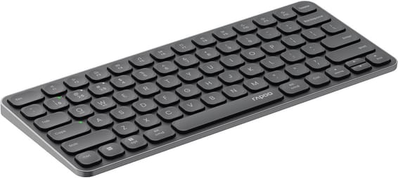 Clavier sans fil multimode Rapoo E9050L - Bluetooth et 2,4 GHz, ultra-fin, QWERTY US