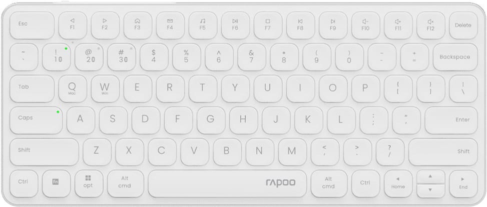 Clavier sans fil multimode Rapoo E9050L - Bluetooth et 2,4 GHz, ultra-fin, QWERTY US – vue 6