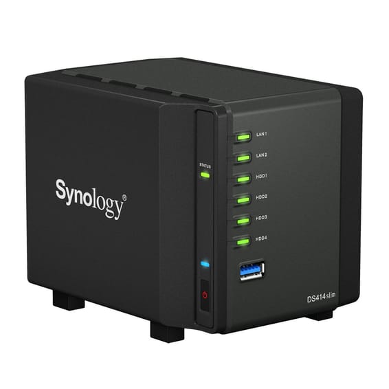 Serveur NAS compact à 4 baies Synology DiskStation DS414slim