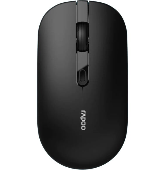 Souris sans fil silencieuse Rapoo B30 Silent - 2,4 GHz, 3 200 DPI, noire