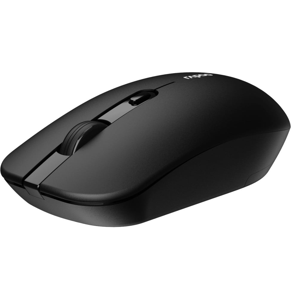 Rapoo B30 Silent Wireless Mouse - Silent Clicks, 2.4 GHz, 3,200 DPI, Black – view 2