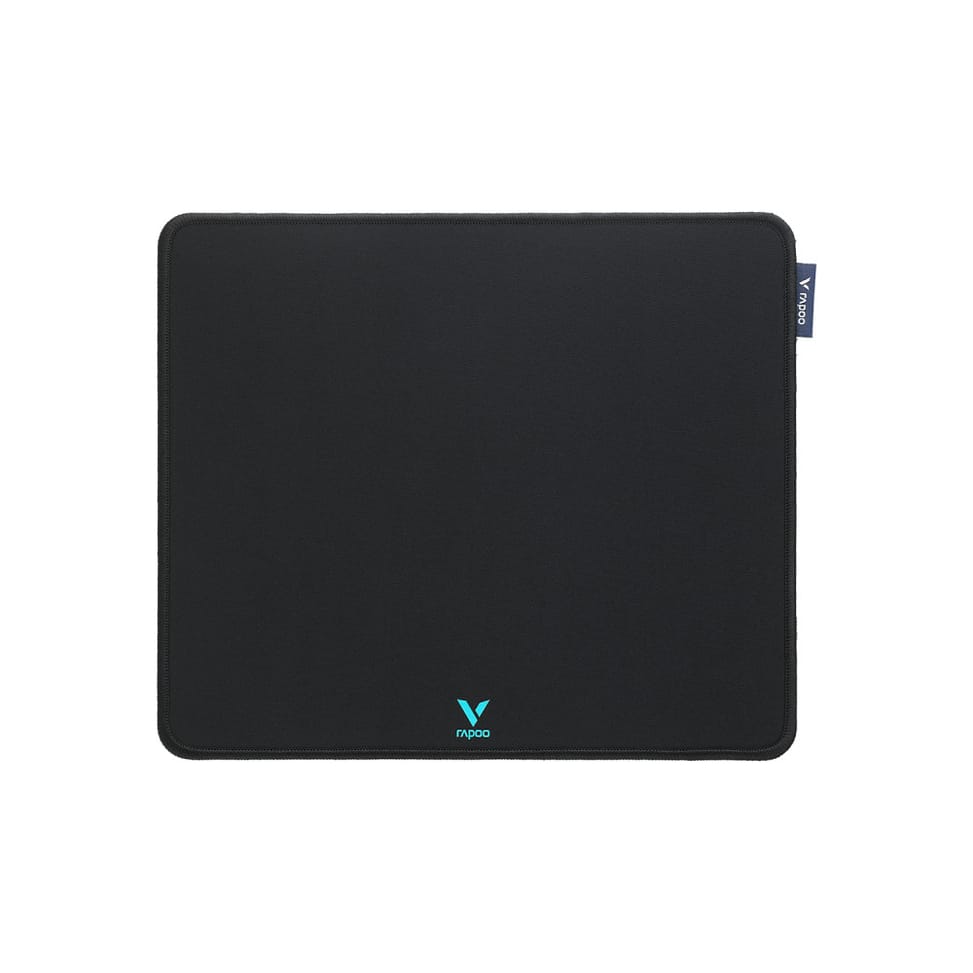 Rapoo V10S Gaming Mouse Pad - 340 × 290 mm, Fabric Surface, Black