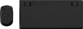 Ensemble clavier et souris sans fil multimode Rapoo 8000GT - Bluetooth et 2,4 GHz, AZERTY français, noir — image 4
