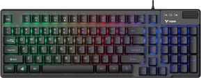 Pack gaming filaire 4-en-1 Rapoo V125S - Clavier, souris, casque et tapis, QWERTY US — image 5