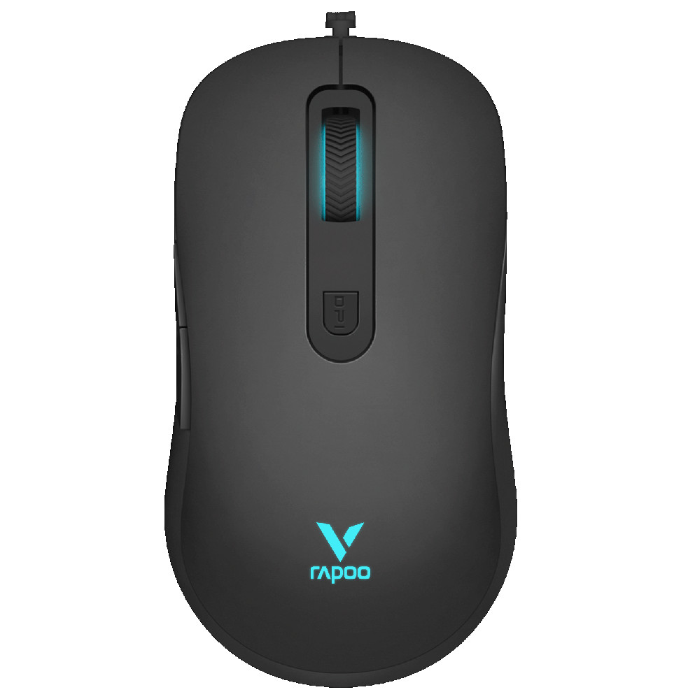 Pack gaming filaire 4-en-1 Rapoo V125S - Clavier, souris, casque et tapis, QWERTY US – vue 6