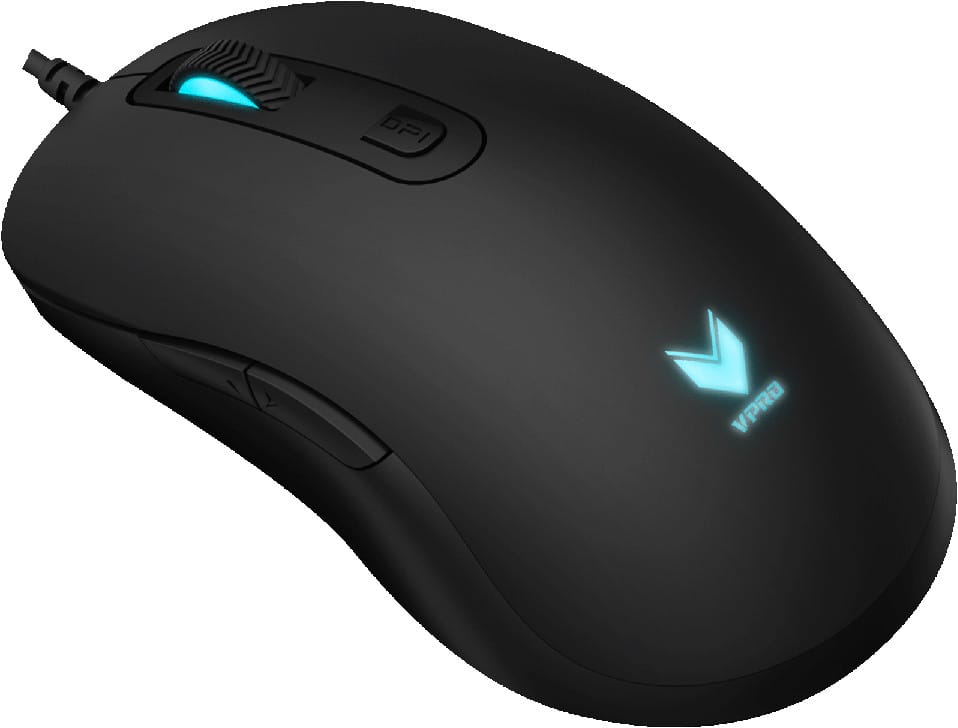 Souris gaming filaire Rapoo V16RGB - 12 800 DPI, éclairage RGB, noire – vue 4