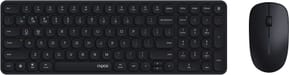 Ensemble clavier et souris sans fil multimode Rapoo 9320M - Ultra-fin, AZERTY français, gris foncé — image 2