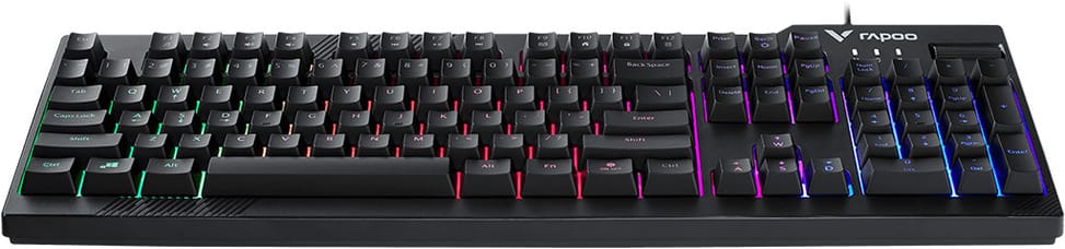 Clavier gaming filaire rétroéclairé Rapoo V50S - 19 touches anti-ghosting, AZERTY français – vue 3
