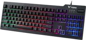 Clavier gaming filaire rétroéclairé Rapoo V50S - 19 touches anti-ghosting, AZERTY français — image 4