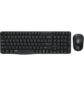 Ensemble clavier et souris sans fil Rapoo X1800S - 2,4 GHz, compact, AZERTY français