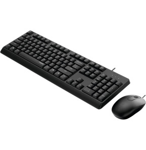 Ensemble clavier et souris filaires Rapoo X130PRO - USB, anti-éclaboussures, AZERTY français