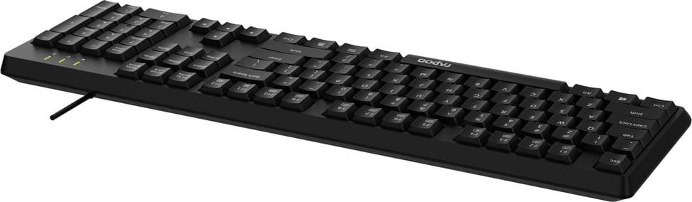 Rapoo NK1900 Wired Keyboard - USB, Splash-Resistant, French AZERTY – view 3