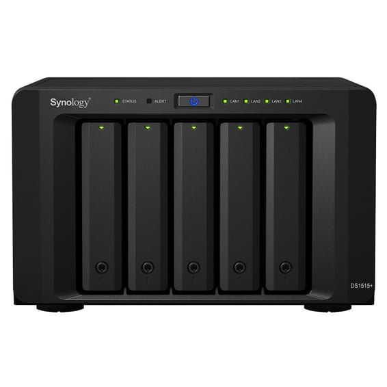 Serveur NAS ultra-performant à 5 baies Synology DiskStation DS1515+