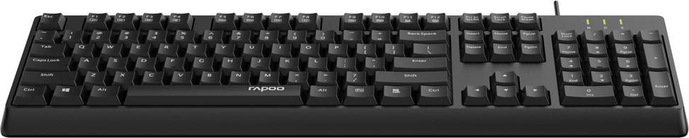 Clavier filaire Rapoo NK1900 - USB, anti-éclaboussures, AZERTY français – vue 6