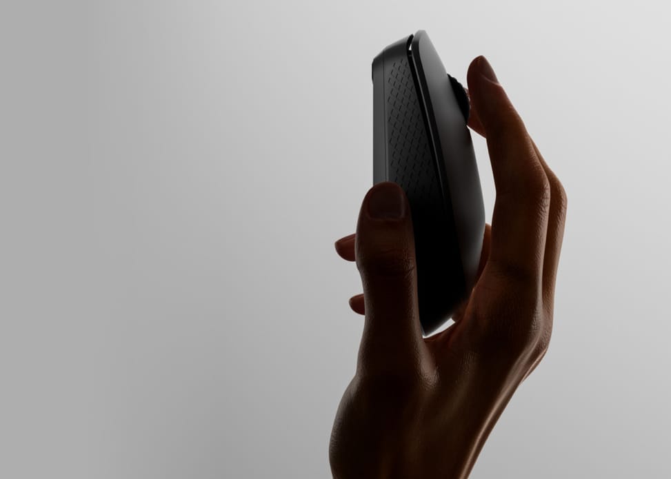 طقم لوحة مفاتيح وفأرة لاسلكي متعدد الأوضاع Rapoo 8000GT - Bluetooth و2.4 GHz، AZERTY فرنسي، أسود – صورة 5