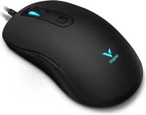 Souris gaming filaire Rapoo V16RGB - 12 800 DPI, éclairage RGB, noire — image 6