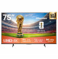 Téléviseur Hisense 75" Smart UHD 4K 75A6Q + Récepteur TNT Intégré (HIS75A6Q)