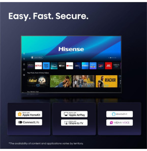 Téléviseur Hisense 75" Smart UHD 4K 75A6Q + Récepteur TNT Intégré (HIS75A6Q) — image 3