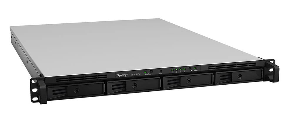Serveur NAS 4 baies hautes performances évolutif Synology RackStation RS815+