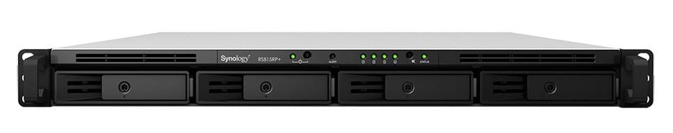 Serveur NAS 4 baies hautes performances évolutif Synology RackStation RS815+