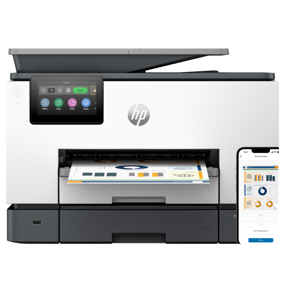 Imprimante tout-en-un HP OfficeJet Pro 9130 (404K9C)