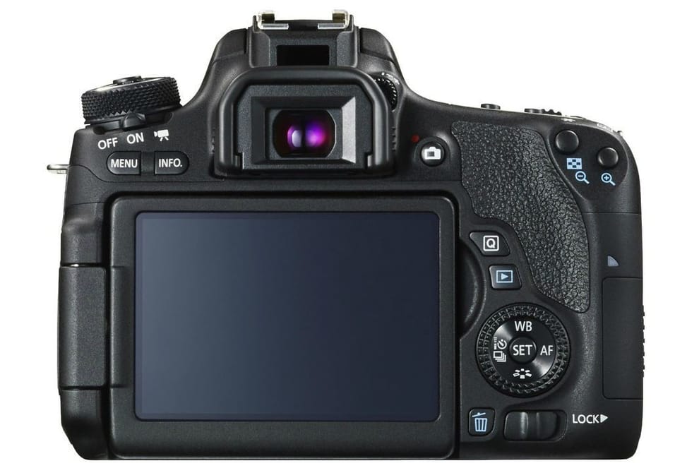 Reflex Canon EOS 750D + Objectif 18-55 IS STM