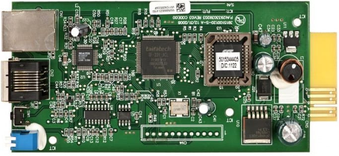 بطاقة شبكة SNMP IPv4 من Delta Power Solutions InsightPower لأجهزة UPS، فتحة Smart (3915100120-S)