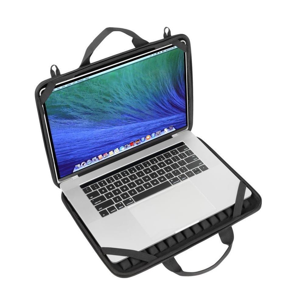 Sacoche rigide Rivacase Antishock 5130 noire pour MacBook Air 15" et portables 14" (5130 black) – vue 5