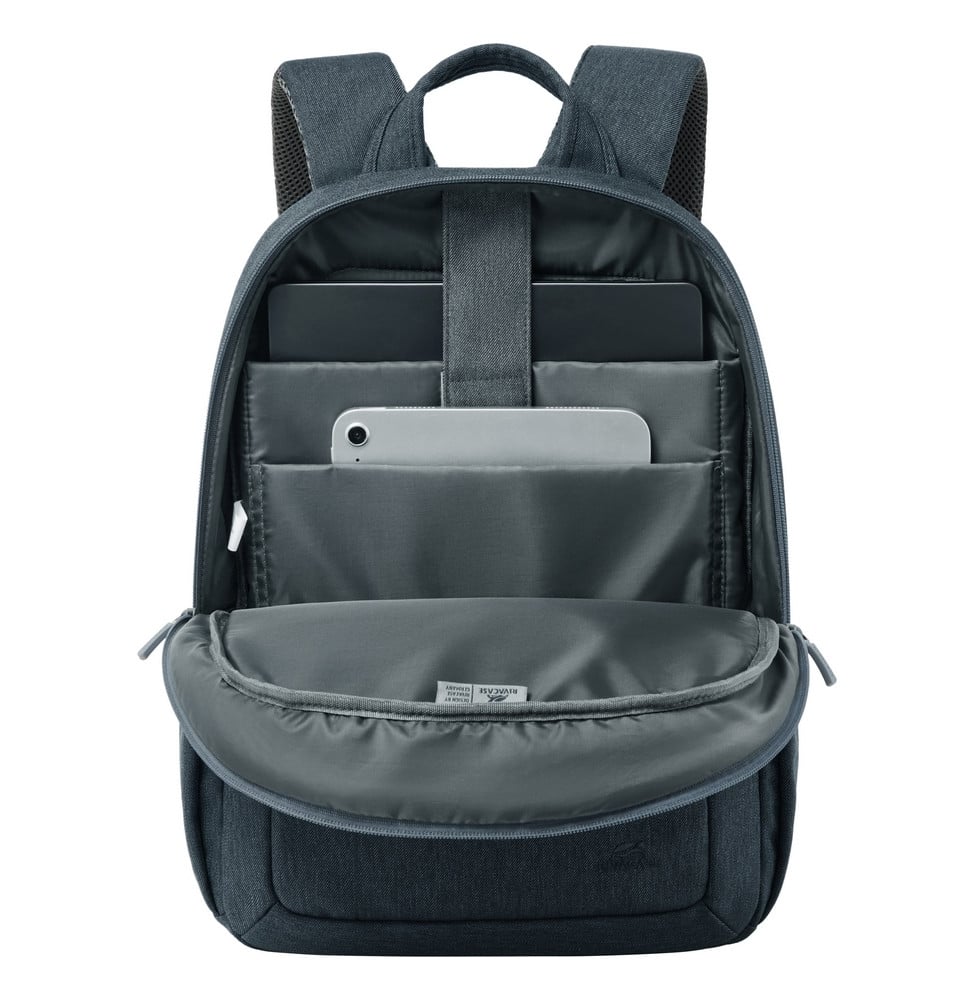 حقيبة ظهر Rivacase Galapagos 7564 رمادية داكنة للحواسيب المحمولة 16" (7564 dark grey) – صورة 5