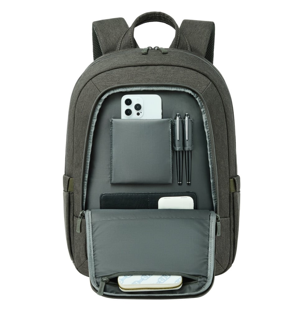 Sac à dos Rivacase Galapagos 7564 kaki pour ordinateurs portables 16" (7564 khaki) – vue 5