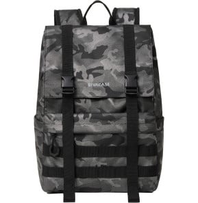 Sac à dos roll-top Rivacase Sherwood 7621 camouflage gris 15 L pour portables 15,6" (7621 grey camo) — image 2