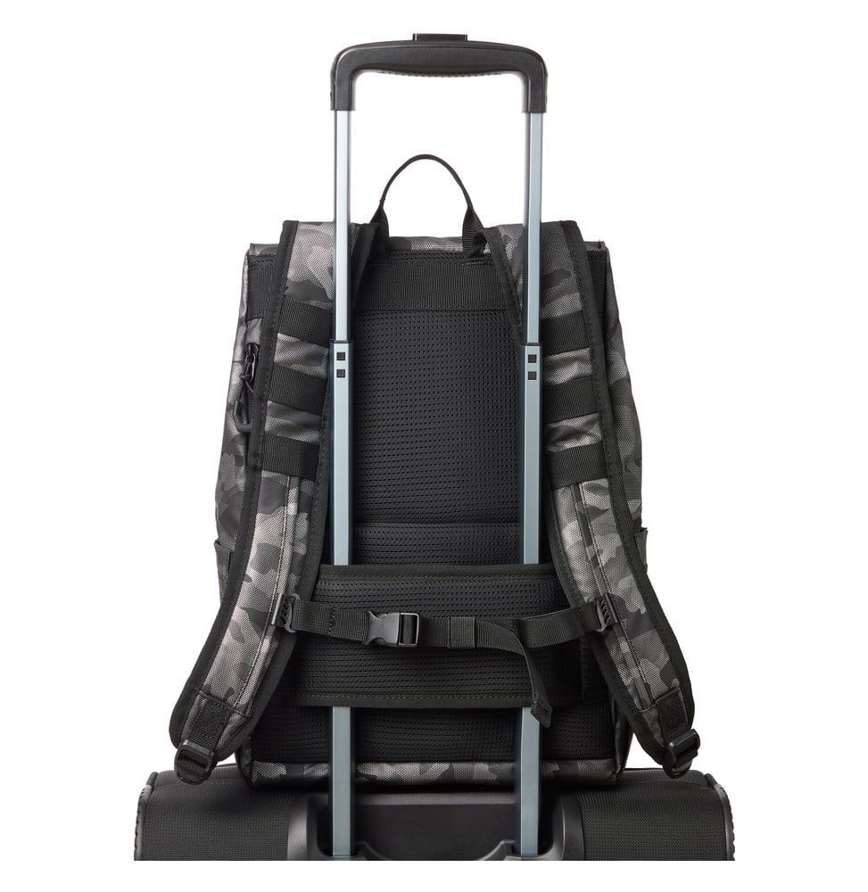 Sac à dos roll-top Rivacase Sherwood 7621 camouflage gris 15 L pour portables 15,6" (7621 grey camo) – vue 7