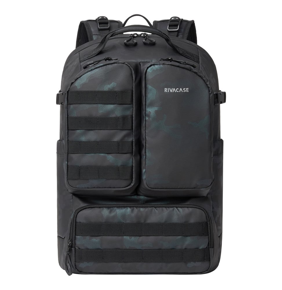 Rivacase Sherwood 7663 Navy Camo 32 L Backpack for 17.3" Laptops (7663 navy camo) – view 2