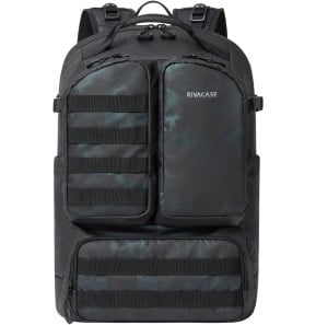 Sac à dos Rivacase Sherwood 7663 camouflage bleu marine 32 L pour portables 17,3" (7663 navy camo) — image 2