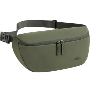 Sac banane Rivacase Eden ECO 7814 vert olive, taille L, porté taille ou bandoulière (7814 olive green)
