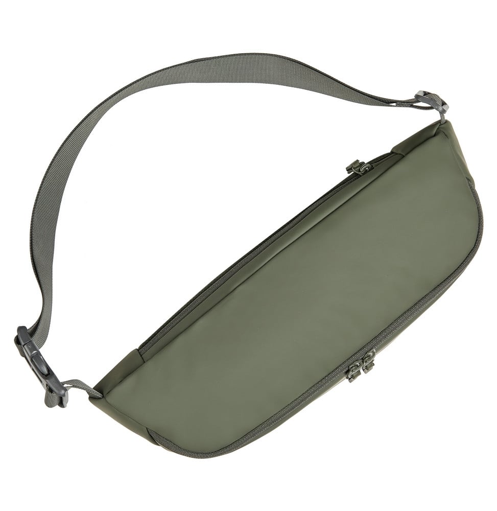 Sac banane Rivacase Eden ECO 7814 vert olive, taille L, porté taille ou bandoulière (7814 olive green) – vue 4