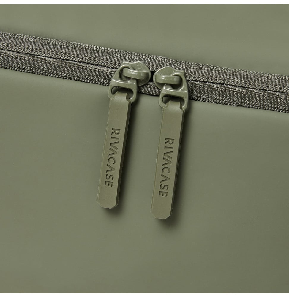 Sac banane Rivacase Eden ECO 7814 vert olive, taille L, porté taille ou bandoulière (7814 olive green) – vue 7