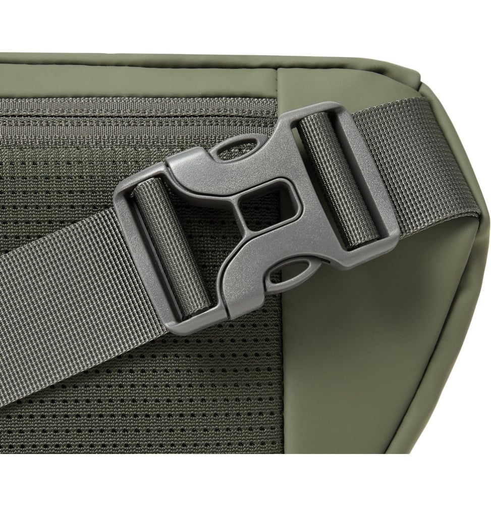 حقيبة خصر Rivacase Eden ECO 7814 أخضر زيتوني مقاس L تُحمل على الخصر أو مائلة على الكتف (7814 olive green) – صورة 8