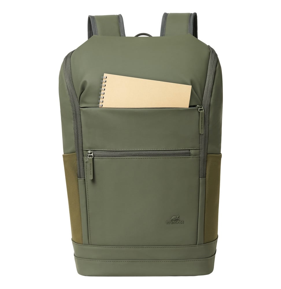 حقيبة ظهر Rivacase Eden ECO 7856 أخضر زيتوني 20 L للحواسيب المحمولة 15.6 بوصة (7856 olive green) – صورة 2